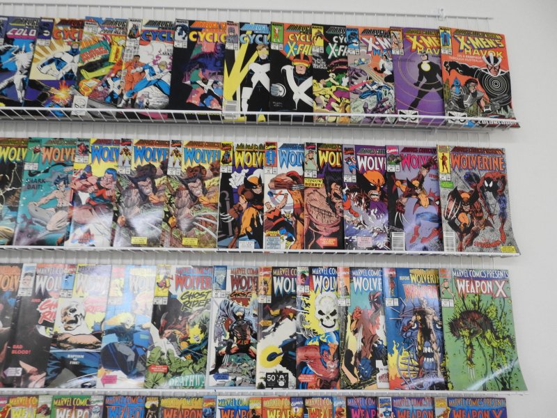 Huge Lot 190+ Comics W/ Marvel Comics Presents, Deathlok, Dazzler, +More! Avg FN