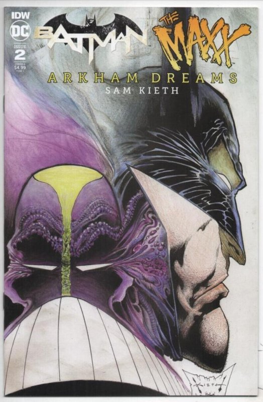 BATMAN The MAXX in Arkham Dreams #2 A, NM, Sam Kieth, 2018