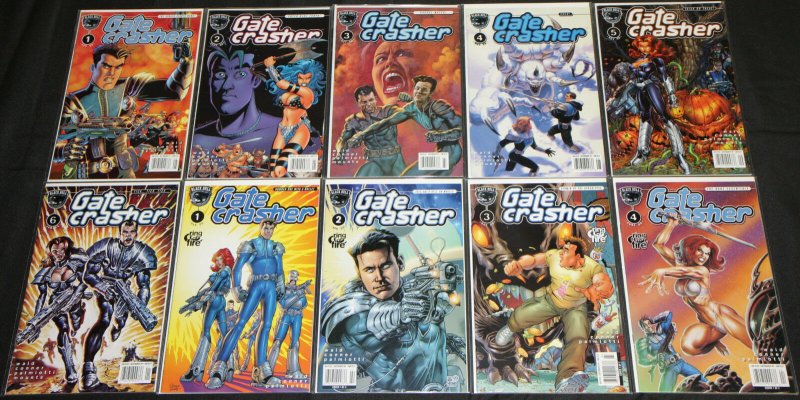 Modern Black Bull GATECRASHER 10pc High Grade Comic Lot Ring of Fire Mark Waid