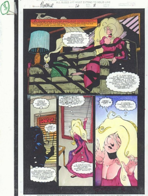 Living　Vampire　Collectibles　by　Morbius:　Guide　Comic　Kalisz　Art　p.3　Martine　The　Art　Original　#26　HipComic　Color　John