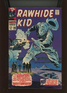 (1968) The Rawhide Kid #66 - SILVER AGE! DEATH OF A GUNFIGHTER! (5.0/5.5)