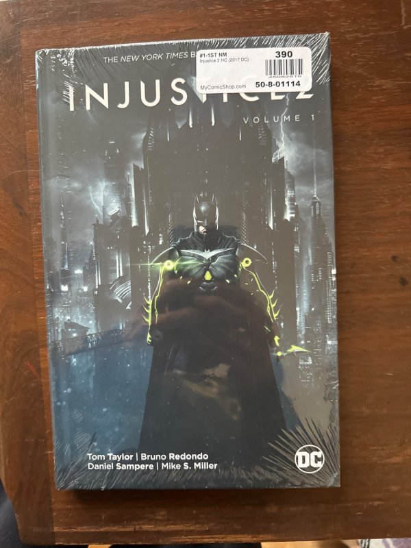 Injustice 2 #1 Gamestop Cover (2017) sealed