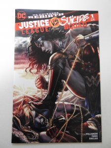 Justice League vs. Suicide Squad Forbidden Planet Cover (2017)  VF- Condition!