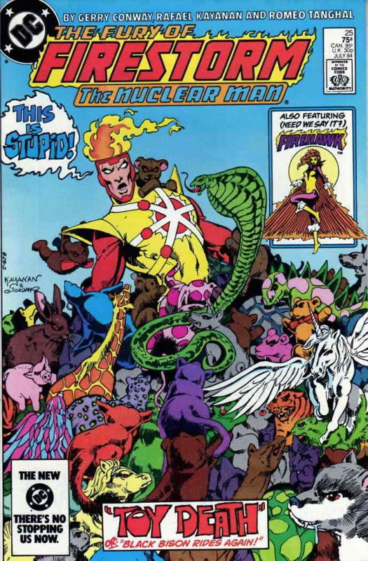 Fury of Firestorm, The #25 VF/NM; DC | save on shipping - details inside