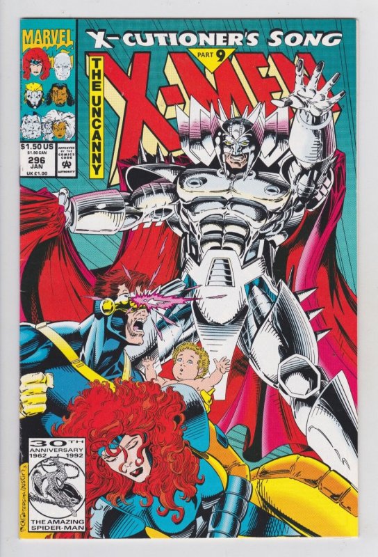 Marvel Comics Group! The Uncanny X-men! Issue #296!