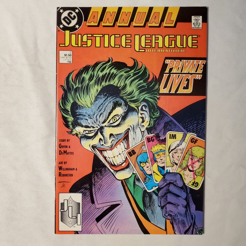 Justice League International Annual #2 (1988) | Comic Books - Copper ...