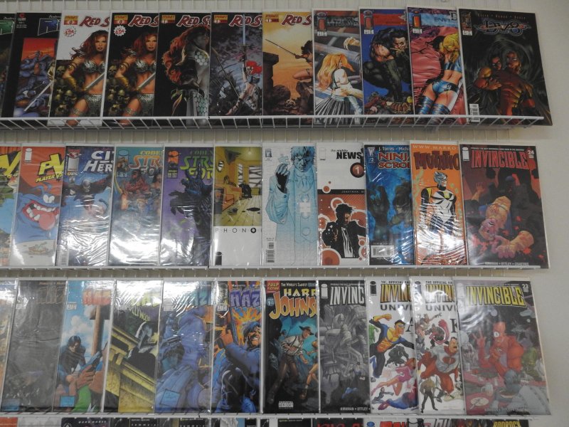 Huge Lot 150+ Comics W/ Powers, Invincible, PVP,  High Roads+ Avg VF- Condition!