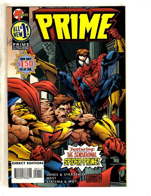 15 Prime Malibu Comic Books # 1 2 3 4 5 6 7 8 9 10 11 12 13 14 + Infinity 1 DB8