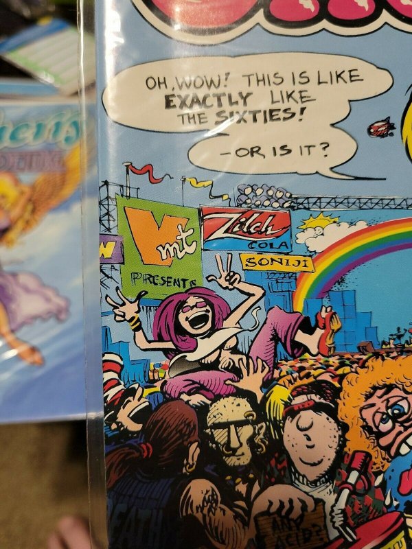 Cherry #17 * 1995 Kitchen Sink Comics * Larry Welz * Mature * TMNT Spoof * 