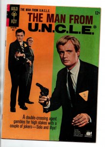 The Man From UNCLE #12 - TV Series - Gold Key - 1967 - VG+