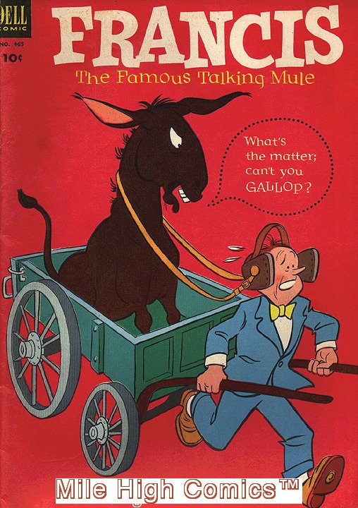 FRANCIS THE FAMOUS TALKING MULE (1951 Series) #1 FC #465 Fine Comics Book