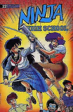 Ninja High School #22 VF/NM; Malibu | save on shipping - details inside