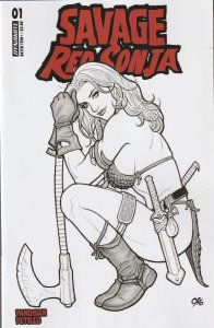 Savage Red Sonja # 1 Variant 1:15 Cover H NM Dynamite [T6]