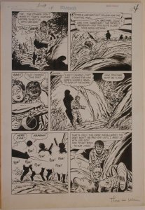 MIKE SEKOWSKY / AL RUBANO, original art, THIS IS WAR #8, pgs 1-7,Full story,1953