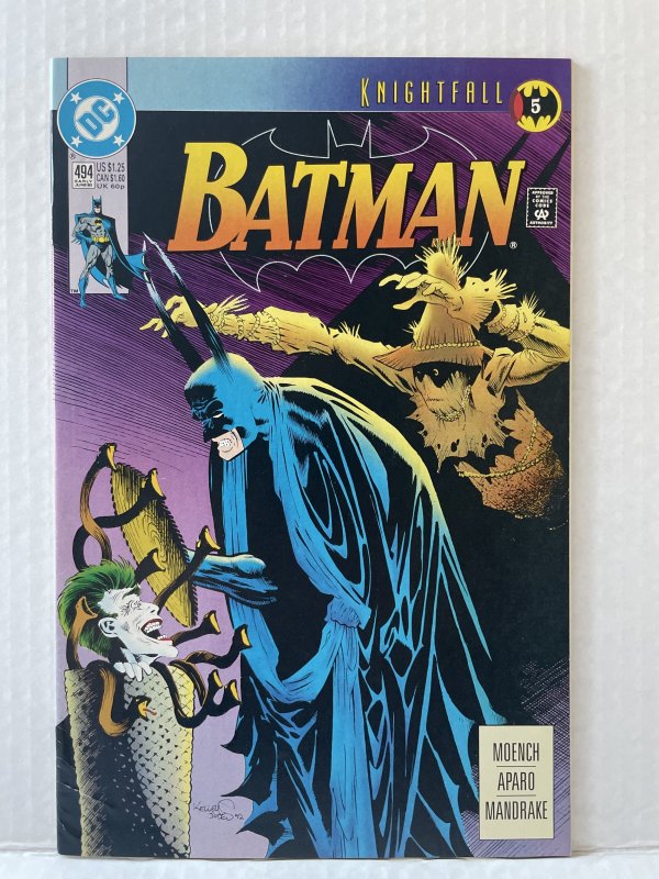 Batman #494 Direct Edition (1993)