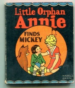 Little Orphan Annie Finds Mickey Wee Little Book 1934