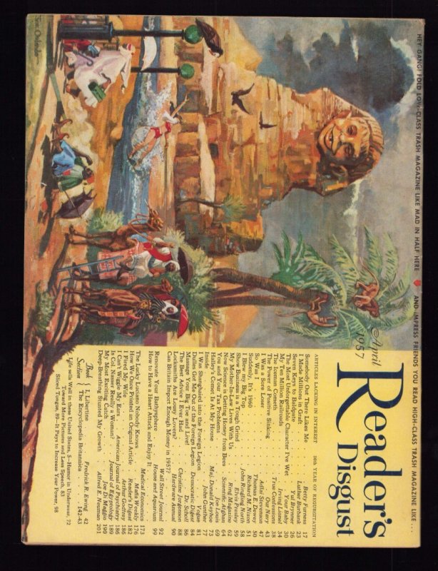 MAD Magazine #33 June 1957 (6/6.5) Norman Mingo Cover