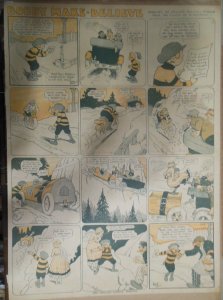 Bobby Make Believe by Frank King 11/19/1916 Full Size ! Very Rare Fantasy Strip