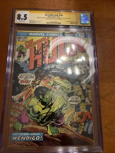 Incredible Hulk (1974) # 180 (CGC 8.5) Signed Stan Lee * Hugh Jackman * Thomas