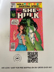 She-Hulk # 9 NM 1980 Marvel Comic Book Avengers Thor Iron Man X-Men 8 J214