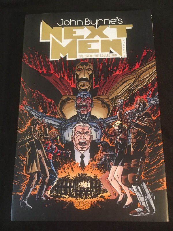 JOHN BYRNE'S NEXT MEN Premiere Edition Vol. 3 Hardcover