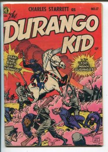 Durango Kid-#17 1952-ME-Civil War cover-origin story-Charles Starrett-VG+