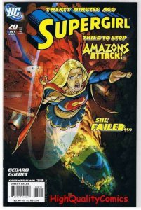 SUPERGIRL #20, NM+, Amazon Attack, Good Girl, 2005, more in store