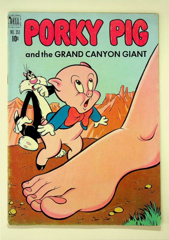 Four Color #351 - Porky Pig (Sep-Oct 1951, Dell) - Good