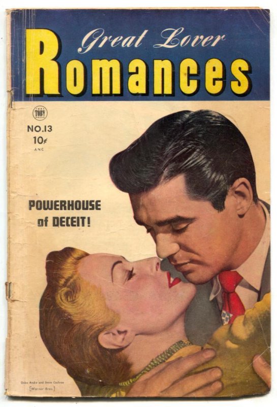 Great Lover Romance #13 1953- Love in a Taxi- Golden Age VG