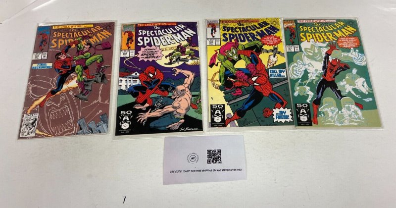 4 Spectacular Spider-Man Marvel Comics books #180 181 182 183 10 RC4