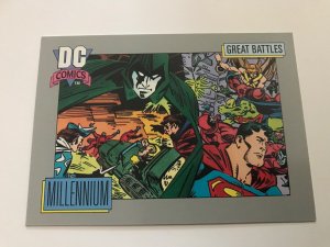 MILLENNIUM #152 card : 1992 DC Universe Series 1, NM/M, Impel, Great Battles