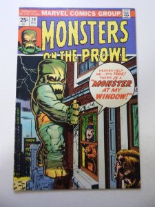 Monsters on the Prowl #29 (1974) FN Condition