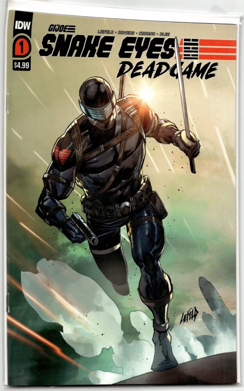 Snake Eyes: Deadgame #1 Second Print Cover (2020) G.I. Joe