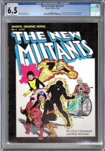 Marvel Graphic Novel #4 (1982) New Mutants CGC Universal Graded 6.5
