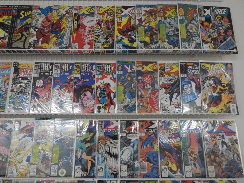 Huge Lot 140+ Comics W/ X-Force, Iron Man, X-Factor+ Avg VF- Condition!