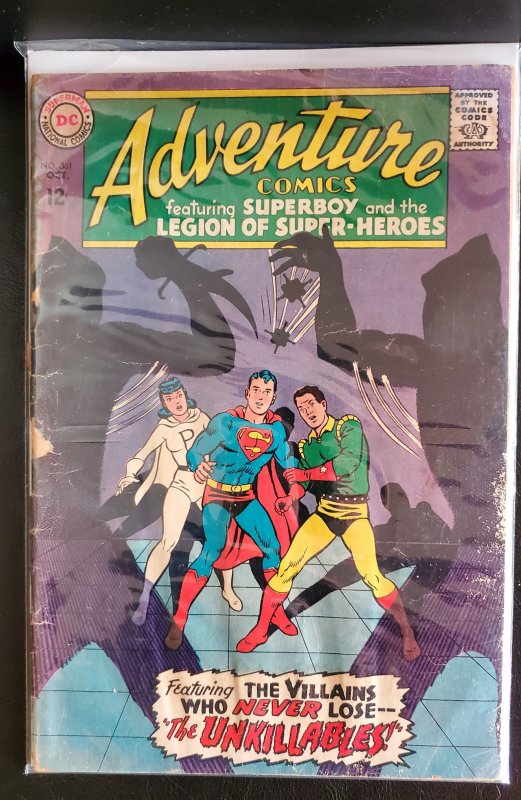 Adventure Comics #361 (1967) First Appearance of The Dominators