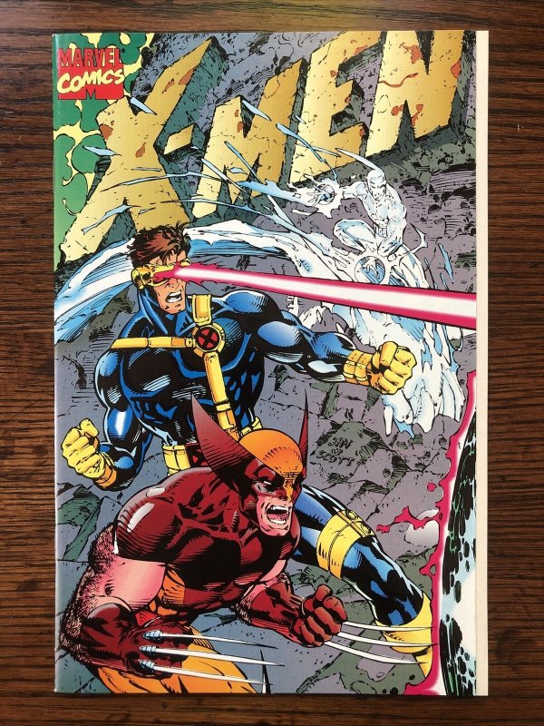 X-Men #1 PERFECT!! Variant Wrap Around Cover E 1991 Marvel Jim Lee