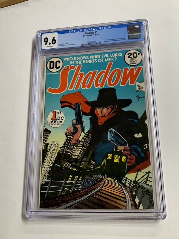 The Shadow 1 Cgc 9.6 White Pages Dc Comics Bronze Age Mike Kaluta 2040156012