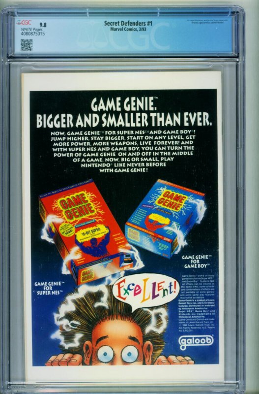 Secret Defenders #1  1993 - Marvel -CGC 9.8 - Comic Book-