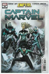 Captain Marvel # 20 Cover A 1st Print NM Marvel Supreme Accuser Corps