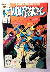 Wolfpack #1 (1988) Marvel Comics 1st Print Comic Book
