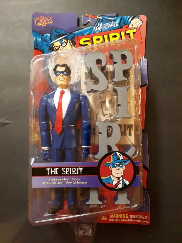 The Spirit Figure Millennium Series 2001 - Will Eisner - Bio Blast - Sealed MOC