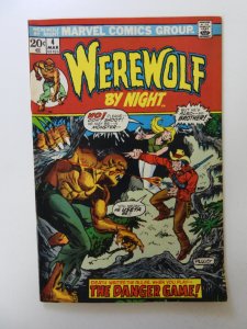Werewolf by Night #4 (1973) FN/VF condition