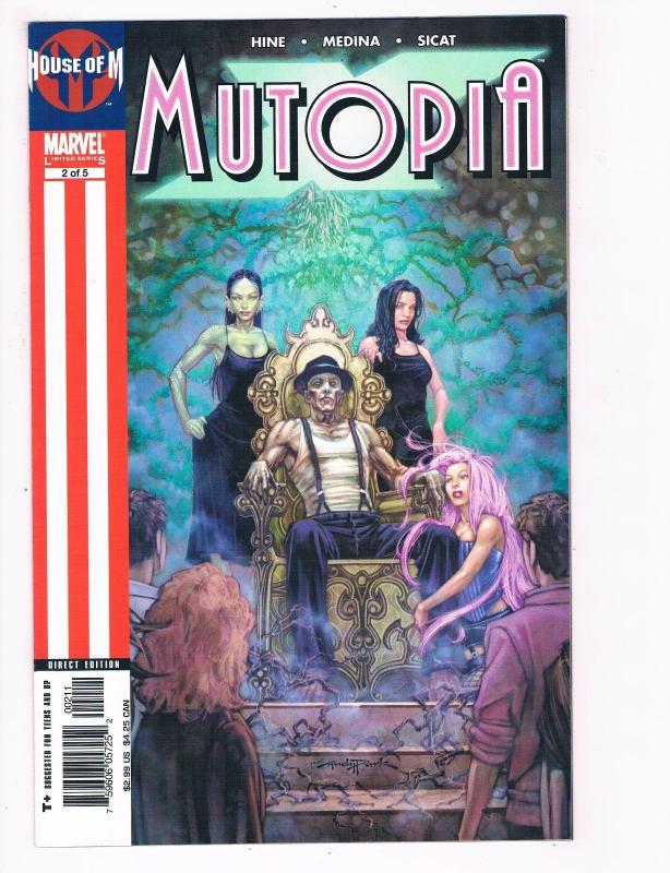 Mutopia # 2 NM Marvel Comics Limited Series X-Men Magneto Cyclops Storm S93