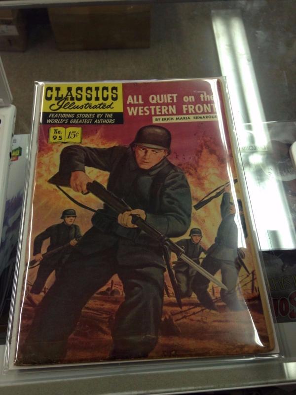 Classics Illustrated #95 All Quiet on the Western Front 1B FN-