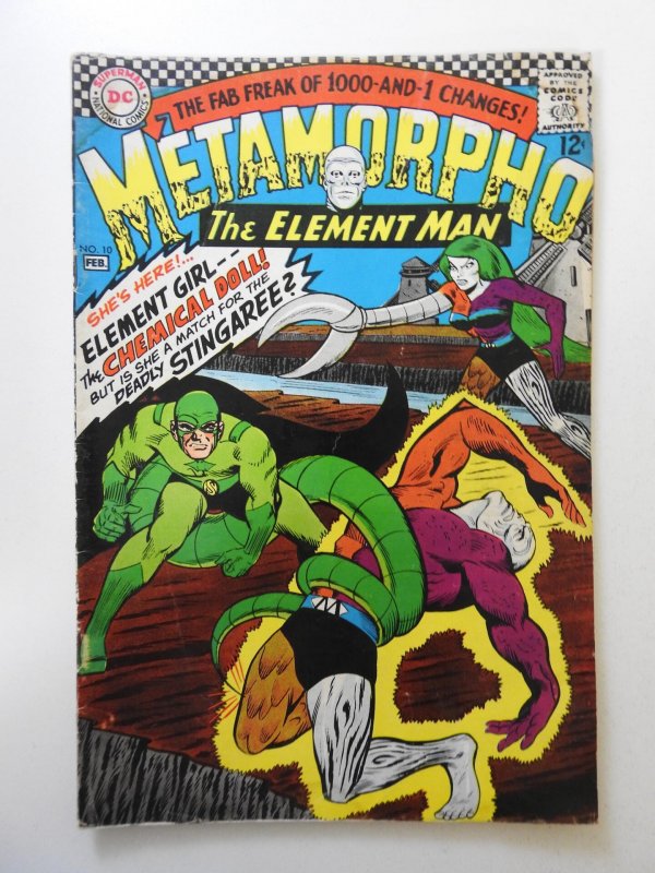 Metamorpho #10 (1967) GD+ Condition! Moisture damage