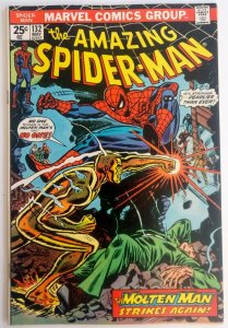 Amazing Spider-Man #132, Marvel Value Stamp Intact