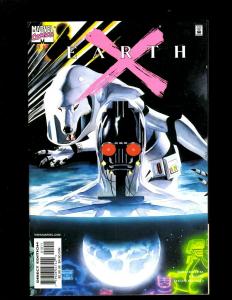 12 Earth X Marvel Comic Books #0 1 3 4 5 6 7 8 9 10 10 X HY3