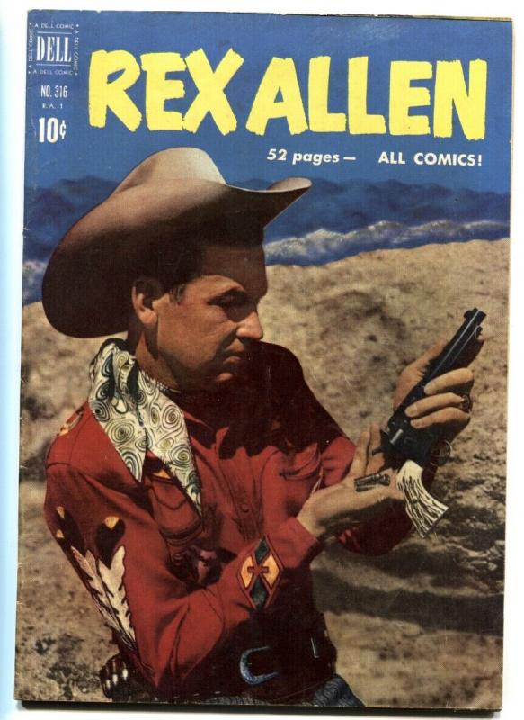 Rex Allen Four Color Comics #3161951-Dell-comic-VF-