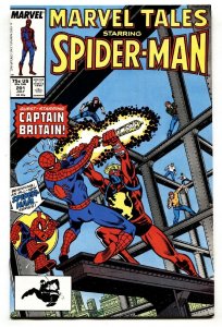 Marvel Tales #201 VF/NM 1987-Spider-Ham begins-Captain Britain 
